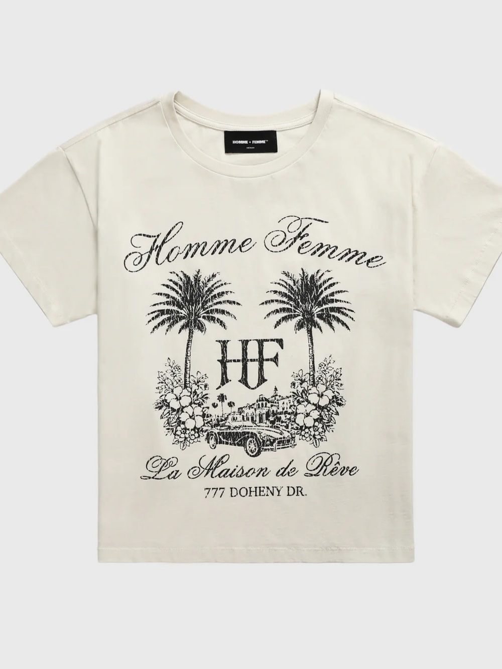 HOMME + FEMME Classic Madison Tee Size Large